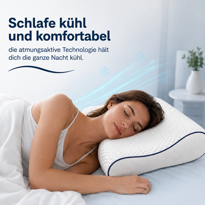 Orthopädisches Nacken-Kissen von zelaras®